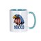 11oz Sublimation Mugs with Colored Handles & Interiors | Tazas para Sublimar, Bulk Mugs for Custom Designs & Branding | White Mugs Set of 12 or Case of 36